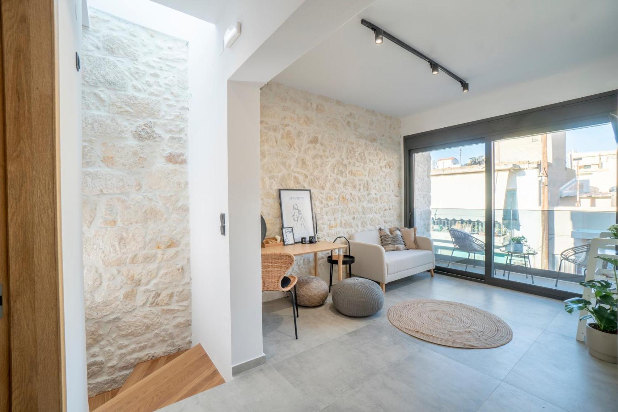 Flor28 Stone House Apartment Heraklion  ภายนอก รูปภาพ